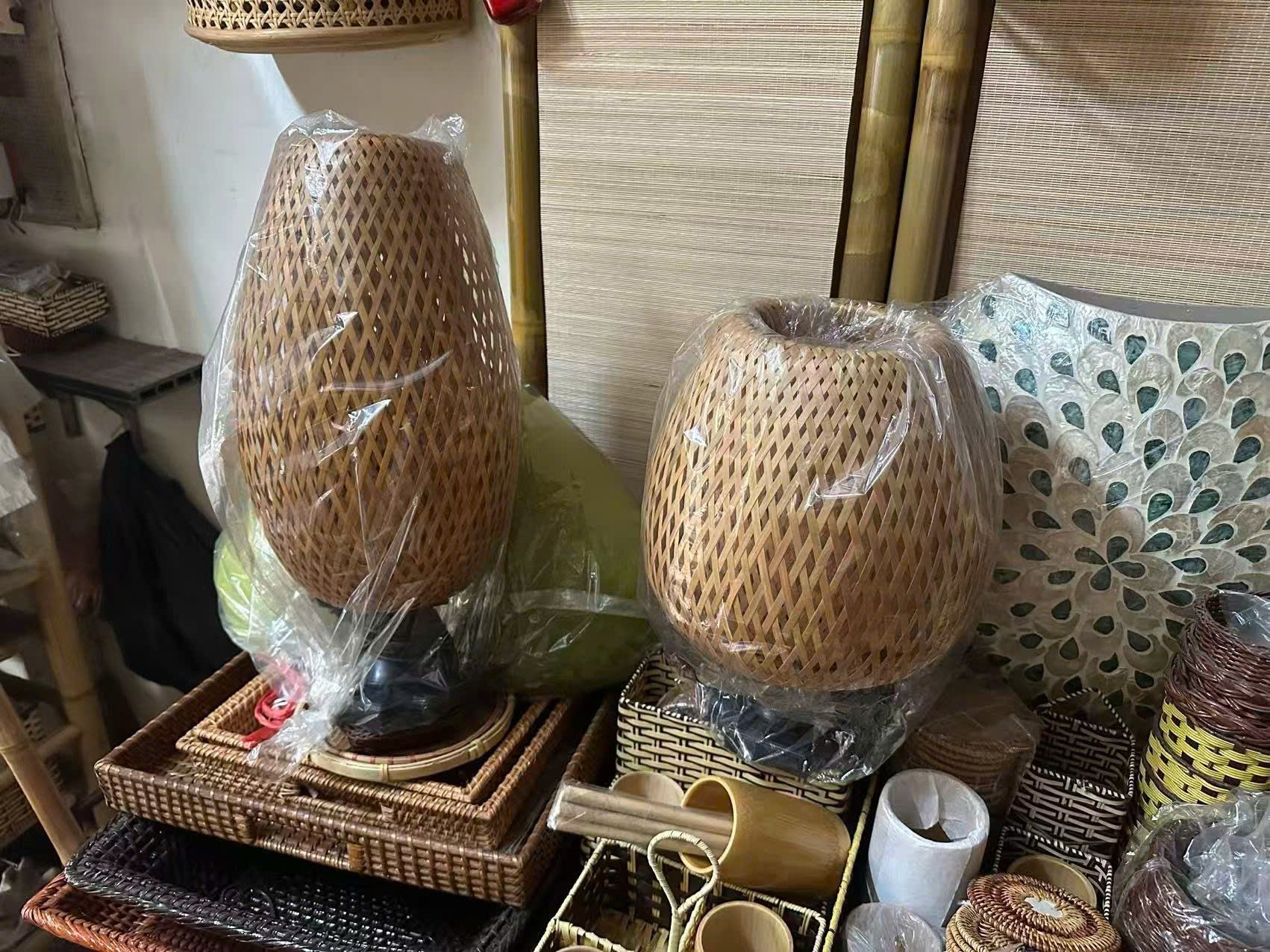 Premium Handmade Rattan Table Lamp